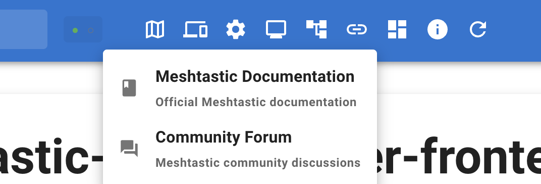 Custom links configuration